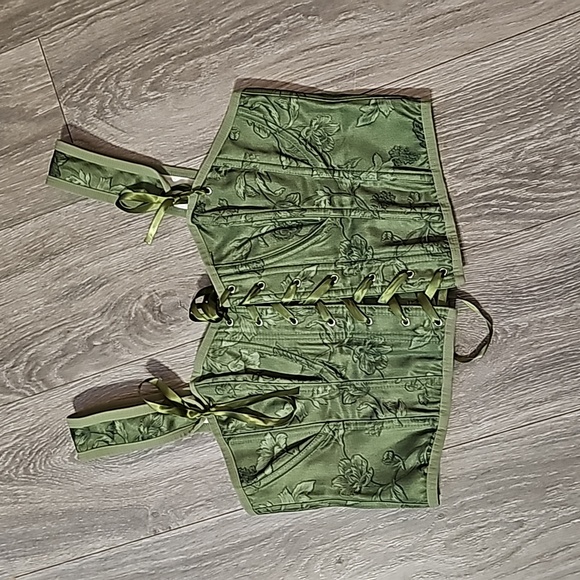 Tops - Super cute green corset #178